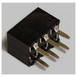 BKL 10122237 SIL socket 2 rows x 3 Pins 1pc standard