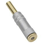BKL 1103081 audio jack Connector 2.5mm stereo straight gold 3-pin