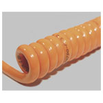 BKL 1506126 Spiral Cable 1.2 m/4.8 m 5G1.50mm² Orange 1pc