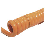 BKL 1506140 Spiral Cable 800/3200mm 5G 1mm² Orange