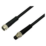 BKL 2700036 Sensor/Actuator Cable M8 3-pin straight Plug 2m extension