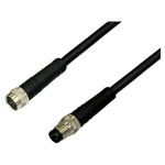 BKL 2700039 Sensor/Actuator Cable 5m M8 Plug to Connector 4 Pins