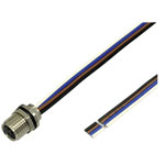 BKL 2701010 Sensor/Actuator socket M8 0.2m 4-pin recess mount