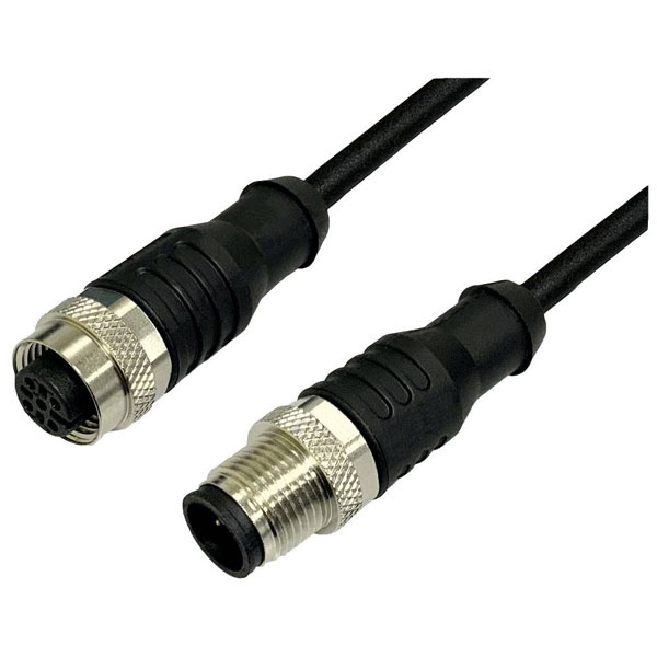 BKL 2702036 Sensor/Actuator Cable M12 Plug to Connector 2m 3-pin