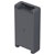 BOPLA 00165224 Bocube Casing Aluminium graphite grey 7024 1pc