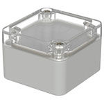 BOPLA 02205400 Euromas M 205 G case PC grey-white IP rated dust/spray.