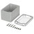 BOPLA 02226100 Euromas case Polycarbonate Grey-white robust IP-rated