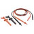 Stäubli 9410494500 safety test lead set, CAT IV 1000V, 1m, black/red