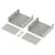 BOPLA 26110000 UNIMAS U 110 electronics Casing EPS grey-white 1pc