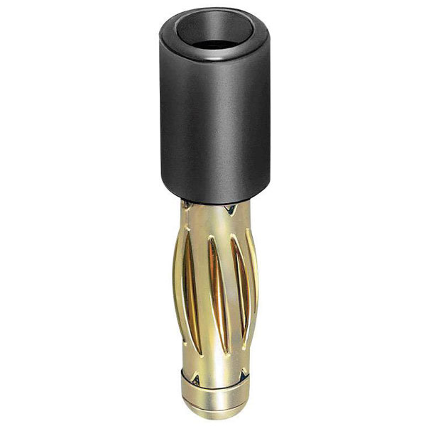 Stäubli 240106-21 R4/2-A plug-to-plug connector 4 mm-2 mm black in...