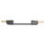 Stäubli 280033-06021 LK2-F test lead 60cm flexible, stackable 2mm plugs, black