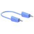 Stäubli 641030-10023 LK-4N-F10 test lead 100 cm blue stackable flexible plugs