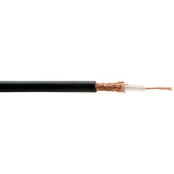 UniStrand 3236 URM76 Black PVC Coaxial Cable 100m