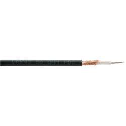 UniStrand 3237 URM43 Black PVC Coaxial Cable 100m