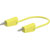Stäubli 641032-02524 LK-4N-S10 test lead 25cm yellow flexible stackable plugs
