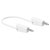 Stäubli 641034-02529 Test lead 25cm white, flexible, stackable plugs
