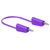 Staubli 641034-15026 Test lead 150cm violet flexible 4mm stackable plugs