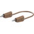 Stäubli 641034-20027 LK-4N-F25 test lead 200 cm brown stackable 4 mm plugs
