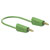 Stäubli 641037-07525 LK-4A-S25 test lead 75cm green, stackable 4mm plugs