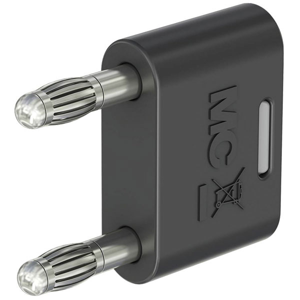 Stäubli 644012-21 KS-4N-19 Connector 4mm pin, 19mm pitch, insulate...