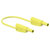 Stäubli 662010-20024 SLK-4N-F10 test lead 200 cm yellow 4 mm stackable plugs