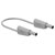 Stäubli 662015-05028 SLK-4A-F25 Test lead 50cm grey, Ø 4mm stackable plugs