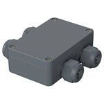 BOPLA 38102400 Polymas universal enclosure silver-grey RAL 7001