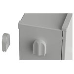 BOPLA 42600420 PS VE XL Vent 25x28x10mm fibreglass grey-white 2pcs