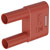 Stäubli 664012-22 SKS-4N-19 Connector Red 4mm Insulated Brass Plug 1 pc