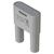 Stäubli 664012-28 SKS-4N-19 connector grey 4mm brass insulated pin with sleeve