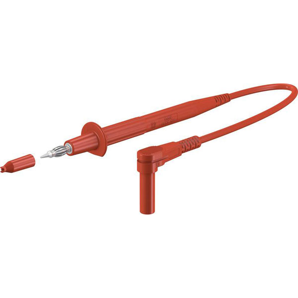 Stäubli 669008-10022 XPF-484 safety test lead 100 m red, highly fl...