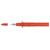 Stäubli 669112-22 PP-115/4 red CAT II safety test probe Ø4mm with cap