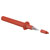 Stäubli 669112-22 PP-115/4 red CAT II safety test probe Ø4mm with cap