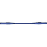 Stäubli 669391-20023 XMF-419 safety lead 4mm jack 2m blue PVC 1pc