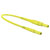Stäubli 669394-10024 XSMF-419 banana jack test lead 100 m yellow 4 mm