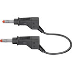 Stäubli 669405-05021 safety test lead, banana jack 4mm, 050m, black