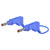 Stäubli 669405-20023 safety test lead 4 mm 200 m blue highly flexible wire