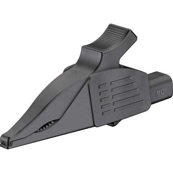 Stäubli 669575-21 XDK-1033 clip terminal, brass, insulated, black,...