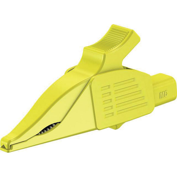 Stäubli 669575-24 XDK-1033 Clip terminal CAT III Yellow brass, 4 m...