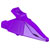 Stäubli 669575-26 XDK-1033 clip terminal CAT III violet, brass, serrated jaw