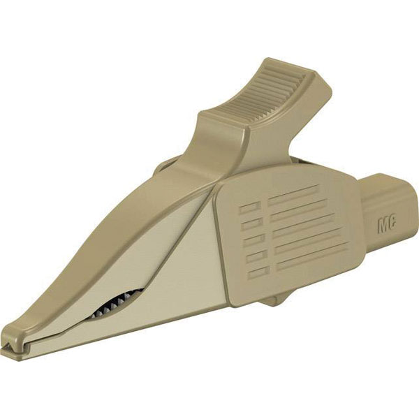 Stäubli 669575-27 XDK-1033 clip terminal, brass, serrated, Ø 4 mm ...