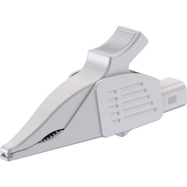 Stäubli 669575-29 XDK-1033 clip terminal, white, brass, serrated j...