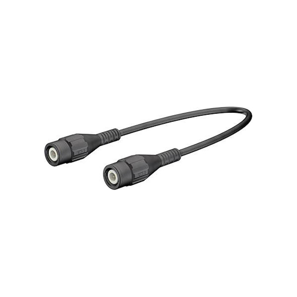 Stäubli 679770-10021 XLSS-58 safety test lead BNC plugs 1m blk 1pc...