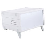 BOPLA 55520020.MT4 Ultramas Desktop case ABS Grey-white 1pc