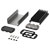 BOPLA 84506100.HMT1 Alubos heat sink enclosure Aluminium black IP65