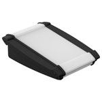 BOPLA 92850100.HMT1 Alu-Topline desk Casing Aluminium ecru/black