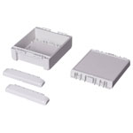 BOPLA 96033225 Bocube Industrial Casing ABS Grey-white RAL 7035