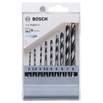 Bosch 2607002826 PointTeQ 9-piece Twist Drill Set for Metal Drilling