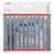 Bosch 2607011171 Jigsaw Blade Set 10-piece for Wood Metal PVC