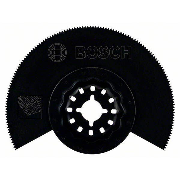 Bosch 2607017349 Starlock HCS Semicircle Blade for Wood & PVC Cutting